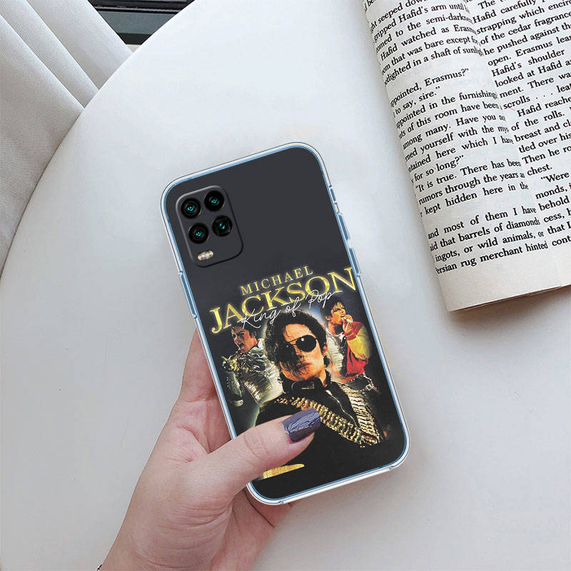 IR18 Michael Jackson Case for Motorola E22S E7 G6 G7 G8 G9 Plus Power Play G10 G20 G04 E30 E40 E22 E20 E13 E15 G22 G23 G05 G75 G35 G55