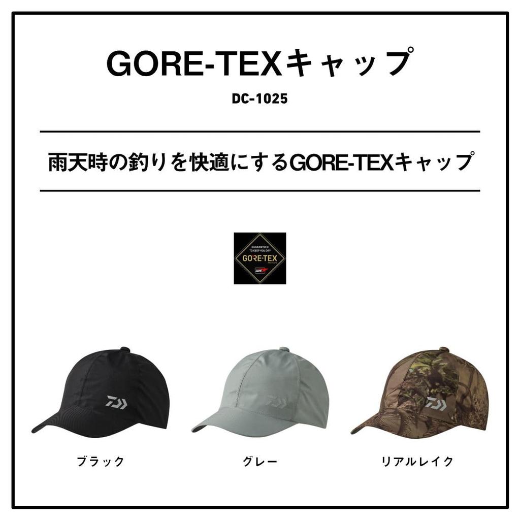 Daiwa GORE-TEX Cap DC-1025 Gray Free Size