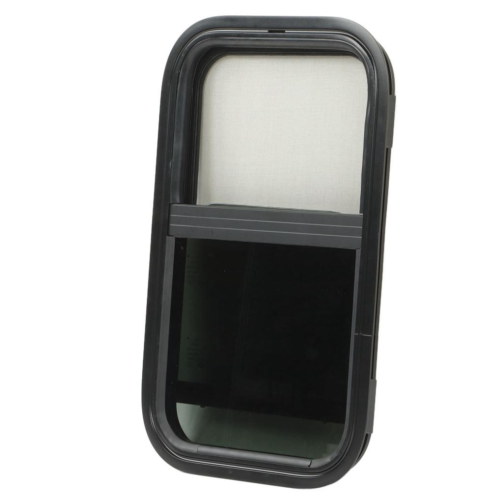 RV Window 590x390mm Tinted Tempering Glass Vertical Horizontal Sliding for Campers Trailers Construc