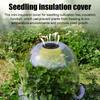 1PCS PVC Mini Insulation Cover Reusable Plastic Greenhouse Freeze Plant Protection Dome Garden Guard Frost Cover Bell P1W3