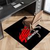 Honda Logo1 Printed Absorbent Washable Carpet, Non-Slip Bathroom Mats, Kitchen Rugs, Yoga Mat,Living Room Entrance, Camping Picnic Rugs