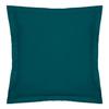 Taie D'oreiller - Harmonie - 63 X 63 Cm - Percale De Coton - Bleu Egeen - Oeko-Tex®
