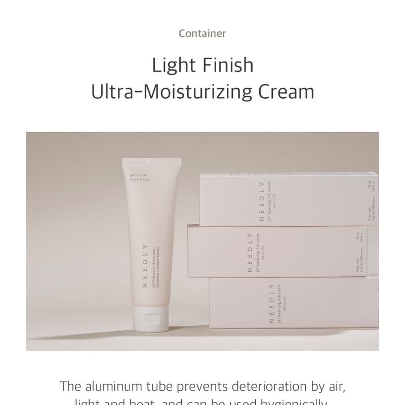 NEEDLY Насыщенный крем для баланса pH