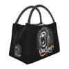 Rastafarian Amaiquina Reggae Rasta Lion Street Skullies Insulated Lunch Bag Picnic Storage Food Boxes Thermal Lunch Box Tote