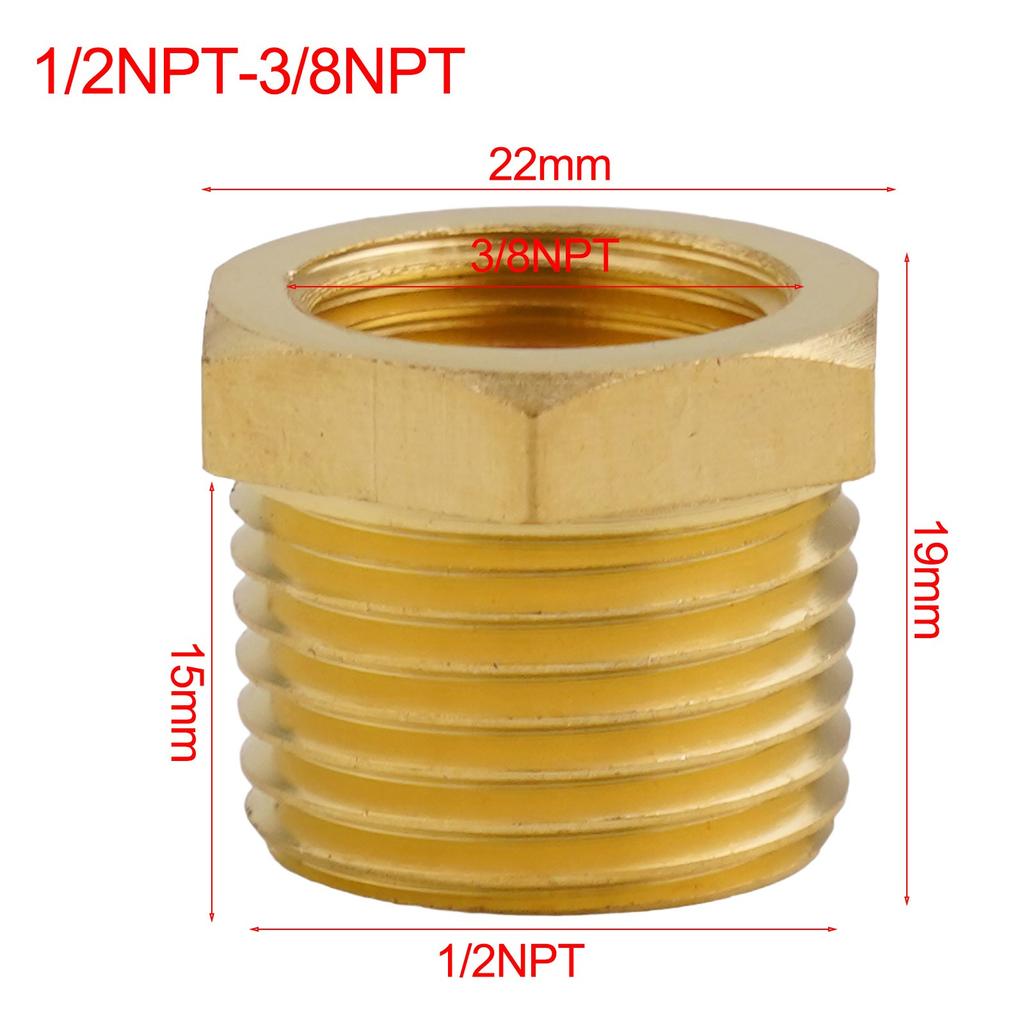 Brass Pipe Fitting NPT Brass Adapter Pipe Fitting Connector