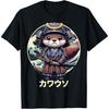 Cool Samurai Otter For Boys Girls Ninja Sea Otter Lover T-Shirt