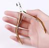 Nail Clippers for Ingrown Gold Cuticle Set Nipper-style Nails, Cutter, Scissors, (nail File, Probe, Presser)