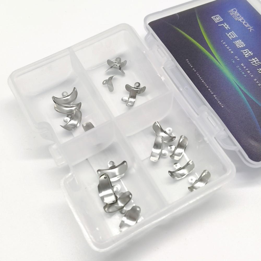 20pcs or 50pcs  New Dental Matrix Bands For Teeth Replacement Sectional Contoured Metal Matrices Matrix