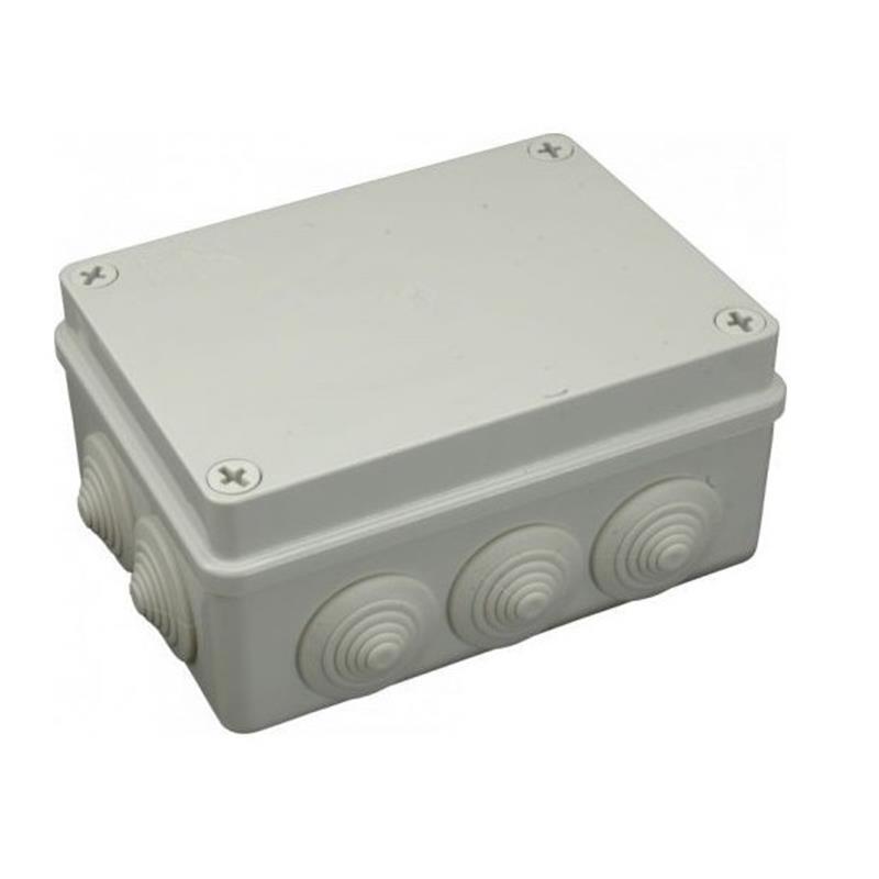 Puszka Natynkowa S-Box 406 - 190X140X70, 10 Dławików, Ip65