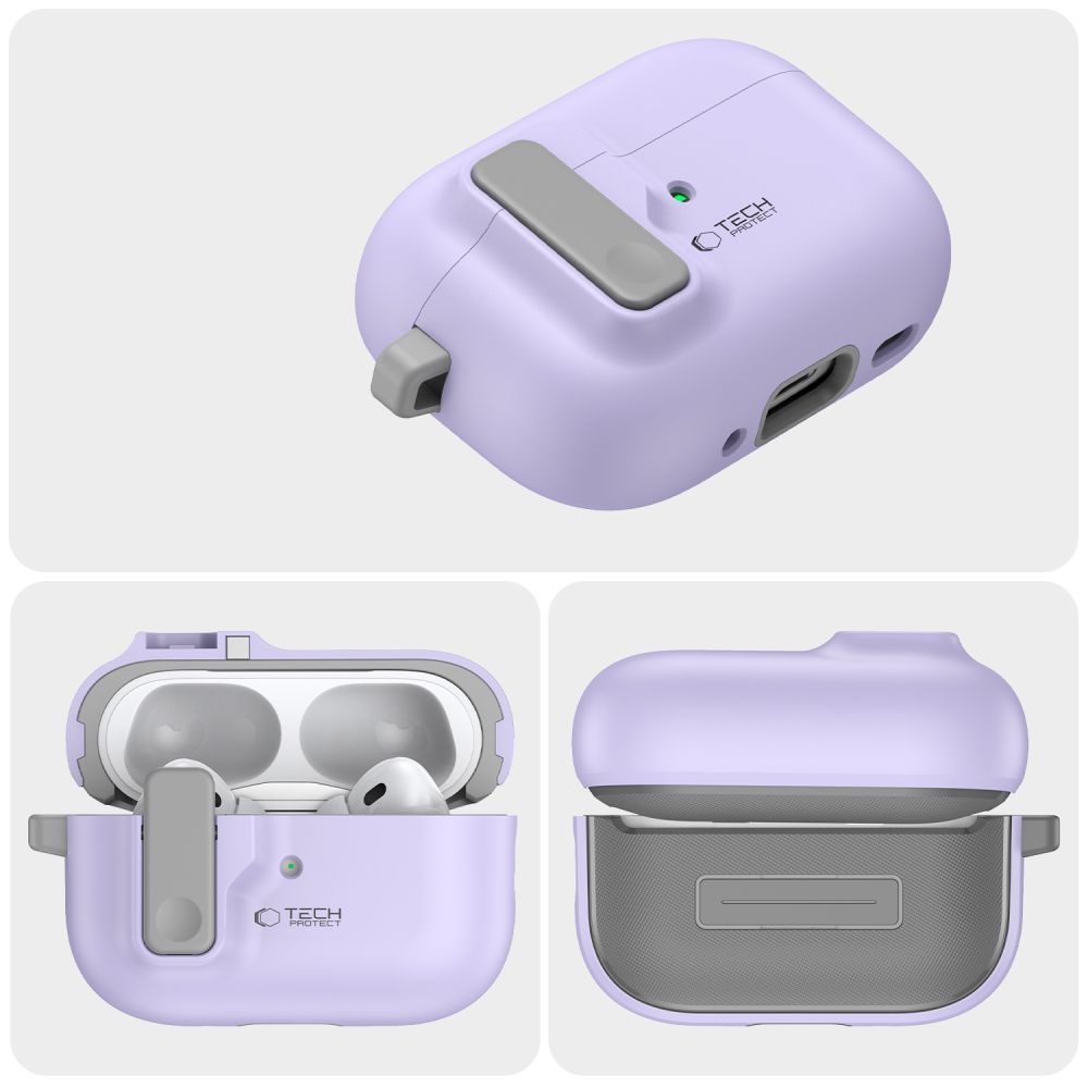 Tech-Protect Slim Hook Apple Airpods Pro 1 / 2 Lavender