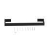 40cm Towel Rack 304 Stainless Steel Wall Mount Towel Holder Bathroom Accessories for Bathrobe