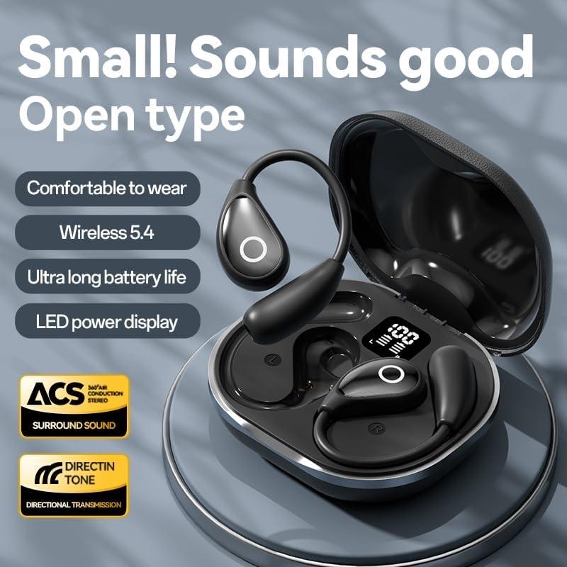 Наушники-вкладыши с функцией перевода в режиме реального времени Bluetooth 5.4 AI, беспроводные наушники-переводчики 3 в 1, наушники с акцентами на 144 языка