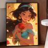 Disney Принцесса Жасмин Роза Алмазная Живопись Арт Набор Ручная Работа DIY5D Домашний Декор Подарок