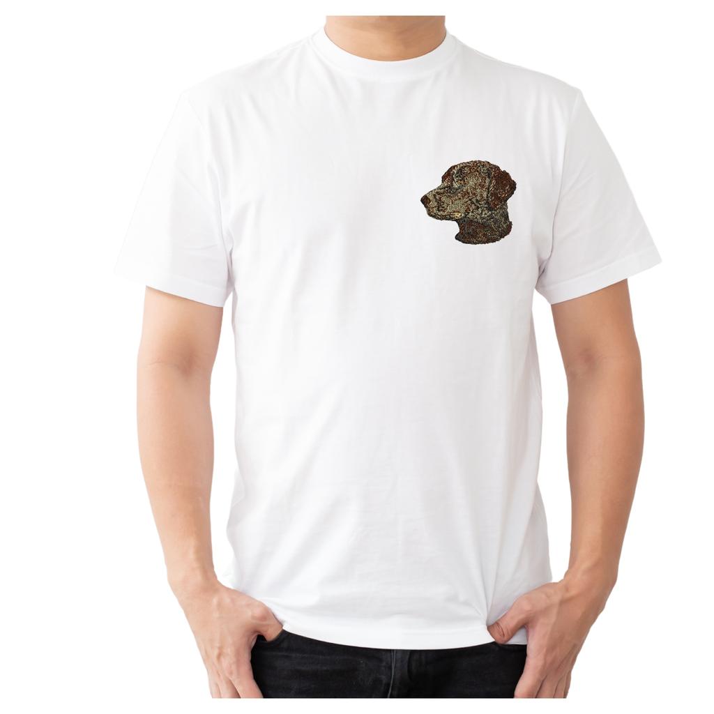 Curly Coated Retriever - Naszywka W Kształcie Psa, Haftowana Łatka, Unikatowa Ozdoba Do Plecaka Marki Art-Dog