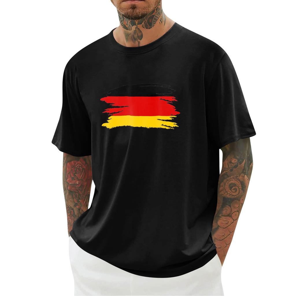 Унисекс Летняя футболка с принтом Унисекс Свободный повседневный топ с короткими рукавами