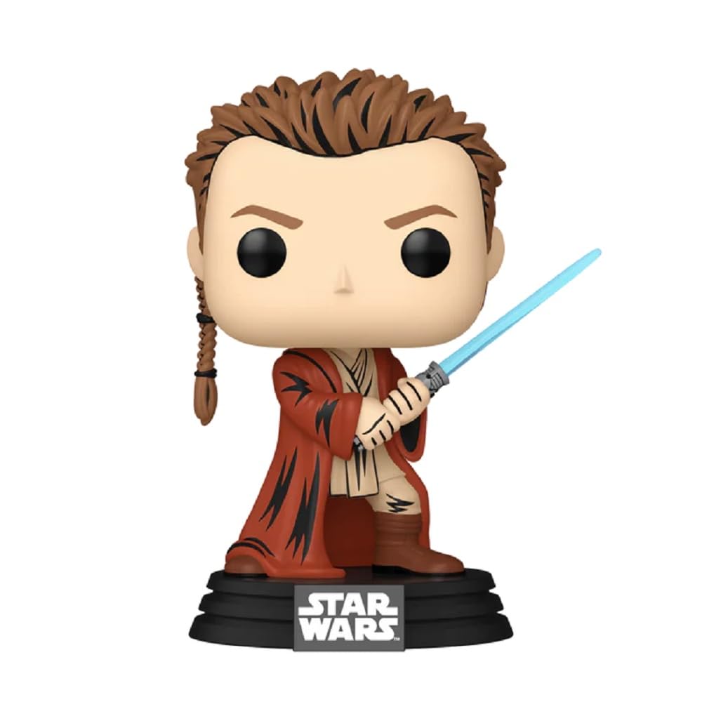 Star Wars Phantom Menace 25th Anniversary Kenobi Retro Figure Funko Star Wars EP1 The Phantom Menace AnniversaryPM 25th KENOBI Funko EP1/The Obi-Wan