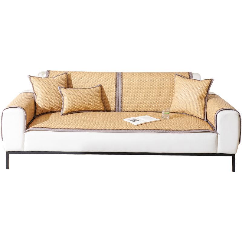 High-Grade Pe Rattan Sofa Mat New Summer And Summer Seat Cushion Non-Slip Cover Cloth Towel Hair