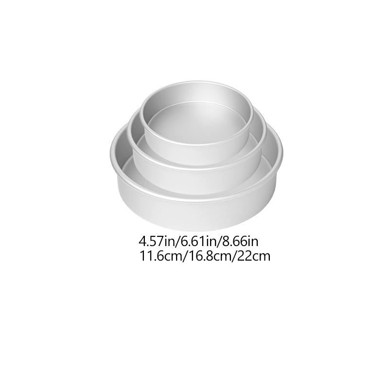 4 6 8 10 12 дюймов съемное дно круглый противень набор для выпечки алюминиевый круглый противень для чизкейка инструменты для выпечки
