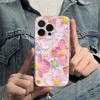 Чехол для телефона с цветочным узором в стиле масляной живописи для iPhone 17 Pro Max 16 15 14 13 12 11 XS X XR 16 Plus 17 Air Прозрачный Мягкий Чехол