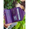 Модель конверта с отделением для телефона и монет Фиолетовый (ДЭМСОН) Кошелек