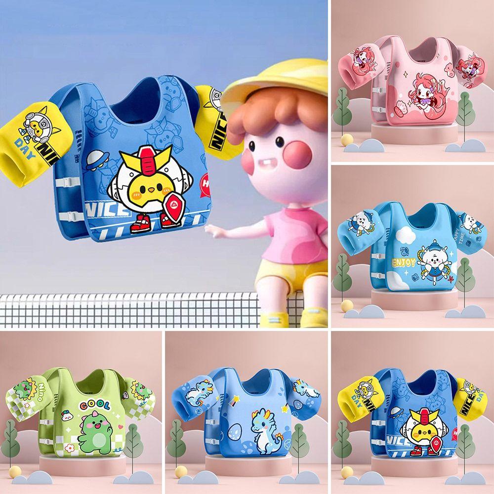 Float Child Buoyancy Vest Water Play Swim Arm Ring Creative Summer Kids Swim Vest  Baby