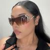 Солнцезащитные очки Snake One-Piece Trendy Personality Sunglasses Fashion Y2K Millennium Sunglasses