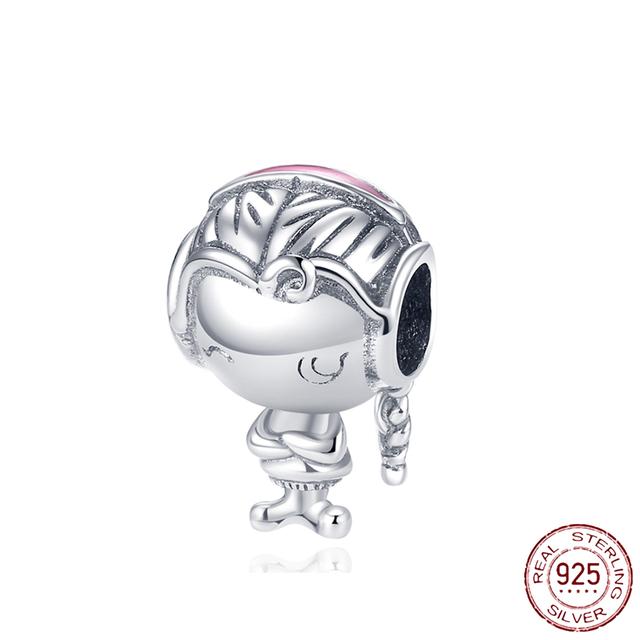 Новинка 2022 года, стерлингового серебра 925 пробы, розовая серия, кулон в виде бабочки, светлячка, изящные бусины своими руками, подходят для оригинального модного браслета, ювелирные изделия