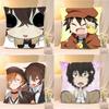 Аниме A-Bungo Stray Dogs-W Наволочка Чехол для подушки Мягкий Милый Наволочка для диванной подушки из полиэстера на молнии