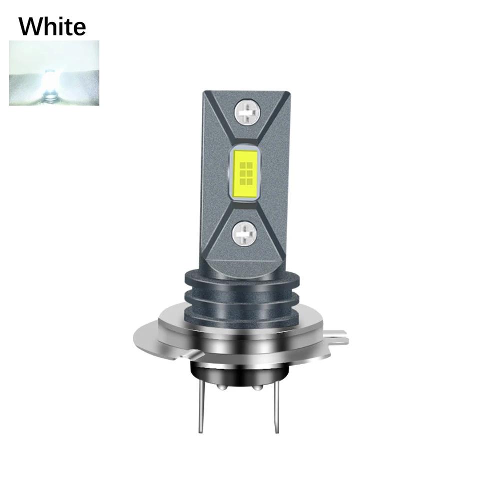 Супер Яркая 2000Лм Автомобильная Светодиодная Лампа Головного Света H4 H7 H8/H11 80Вт Светодиодные Чипы Лампа Противотуманного Света Белый Желтый Ледяной Голубой DC12В 24В