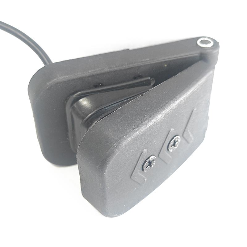 Универсальные черные пластиковые детали для лодок, аксессуары для электрического трехколесного велосипеда, педаль газа, регулятор скорости, ускорители, тормозная ножка