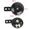 Motorcycle Electric Horn Kit Universal Waterproof Round Loud Horn Speakers Horn for Car Signal for Motorcycle for Scooter Moped Dirt Bike ATV