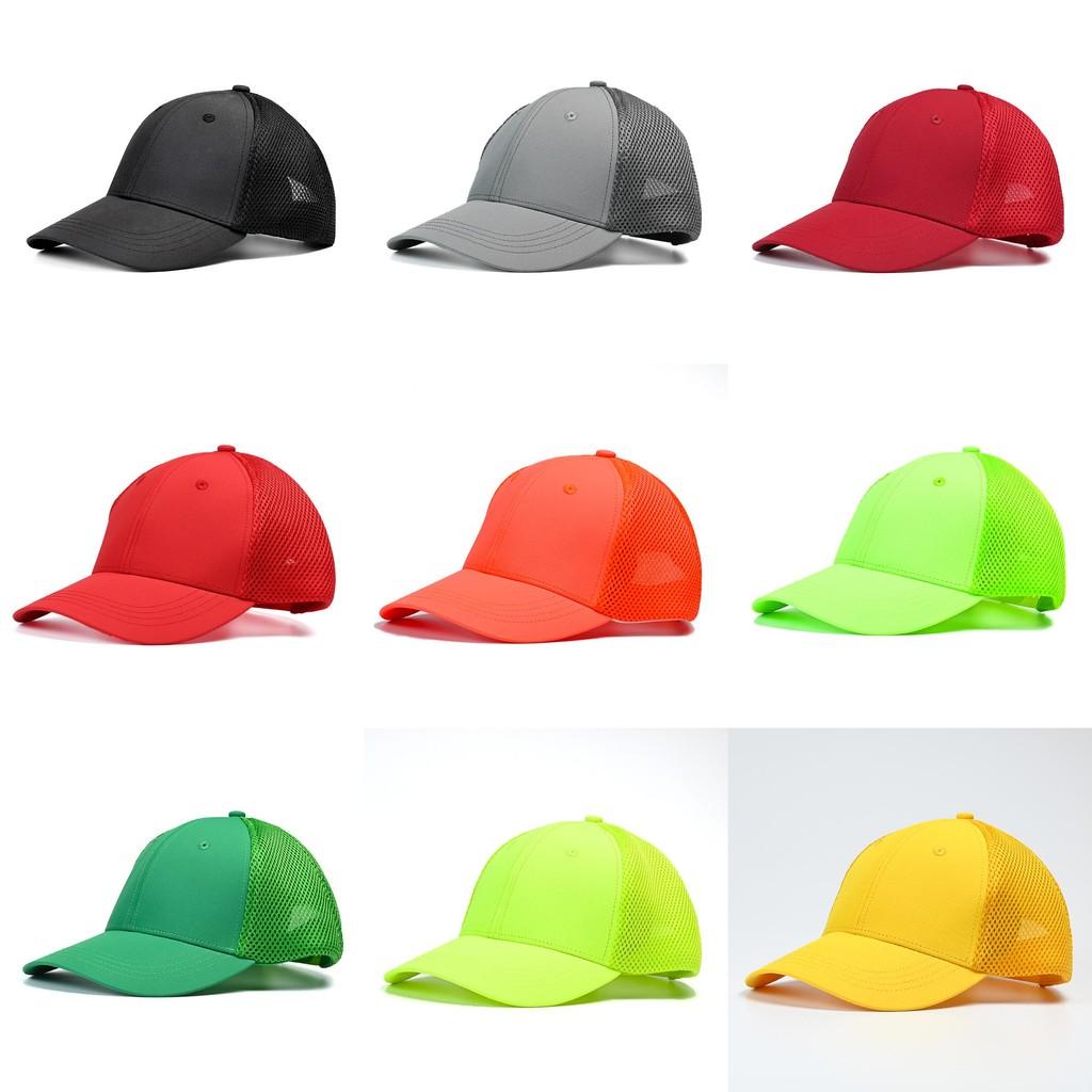 Cap Summer Baseball Men Women Solid Sunshade Breathable Outdoor Sport Hat Riding