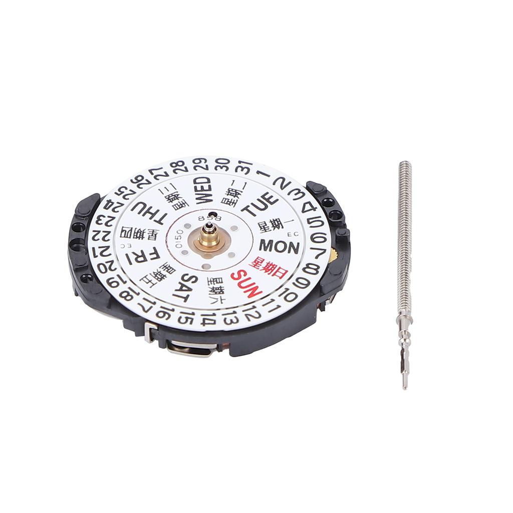 VX83 Quartz Watch Movement Day Date Replacement Watch Parts Watch Repairing Movement