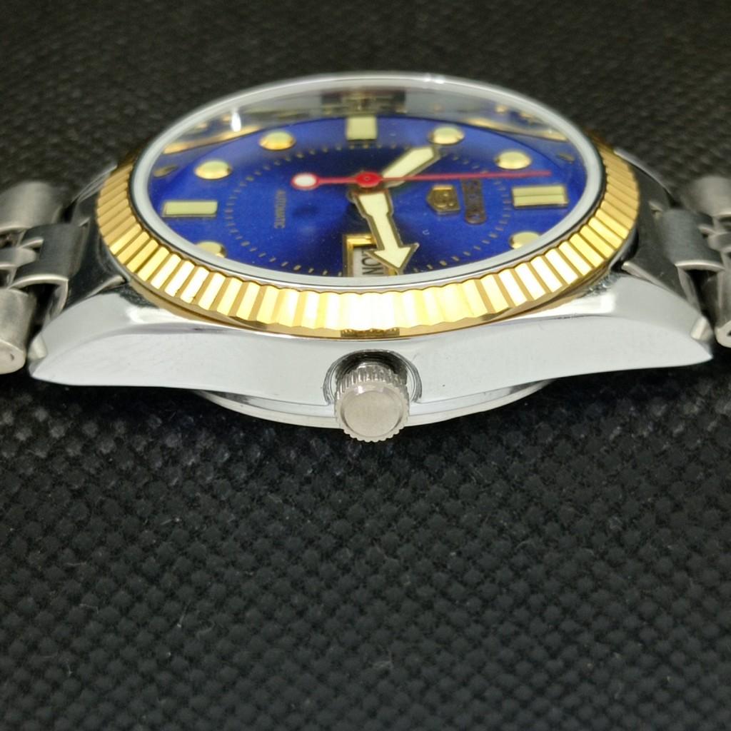 ВОССТАНОВЛЕННЫЕ ВИНТАЖНЫЕ МУЖСКИЕ ЧАСЫ SEIKO 5 PRESIDENT AUTOMATIC ИЗ ЯПОНИИ 575a-a304819-2