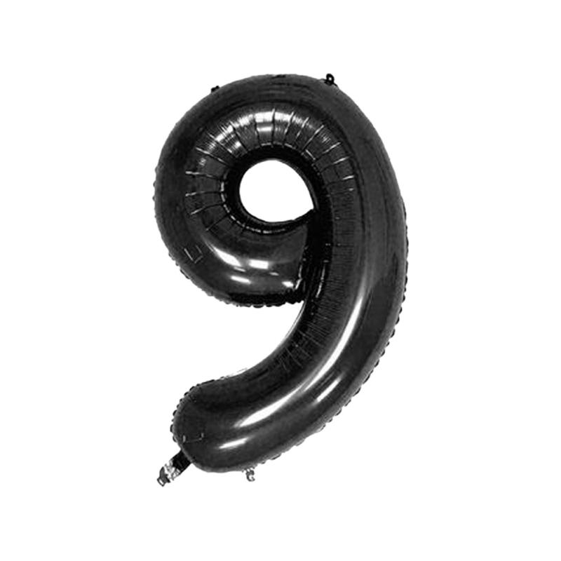 40" фольгированные шары с цифрами для украшения свадьбы, дня рождения, вечеринки, надувные цифровые праздничные принадлежности, украшение из гелиевых шаров с цифрами