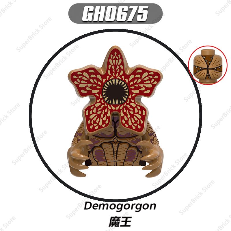 Montauk Upside Down World Building Blocks Demogorgon Vecna Eleven Mini Action Figures Bricks Model Movies Dolls Toys Kids Gift