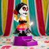 Skull Bobble Head For Car Car Decoration Skull Dashboard Crafts Auto Dash Skeleton Doll Exquisite Desktop Fun Figurines For