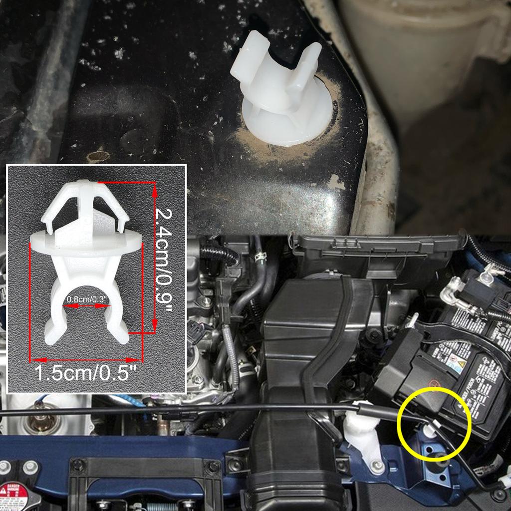 Для Honda CR-V 2007 2008 2009 2010 2011 автомобильный передний капот, стержень, опора, зажим, втулка, зажим, крепеж 91604-SD2-013