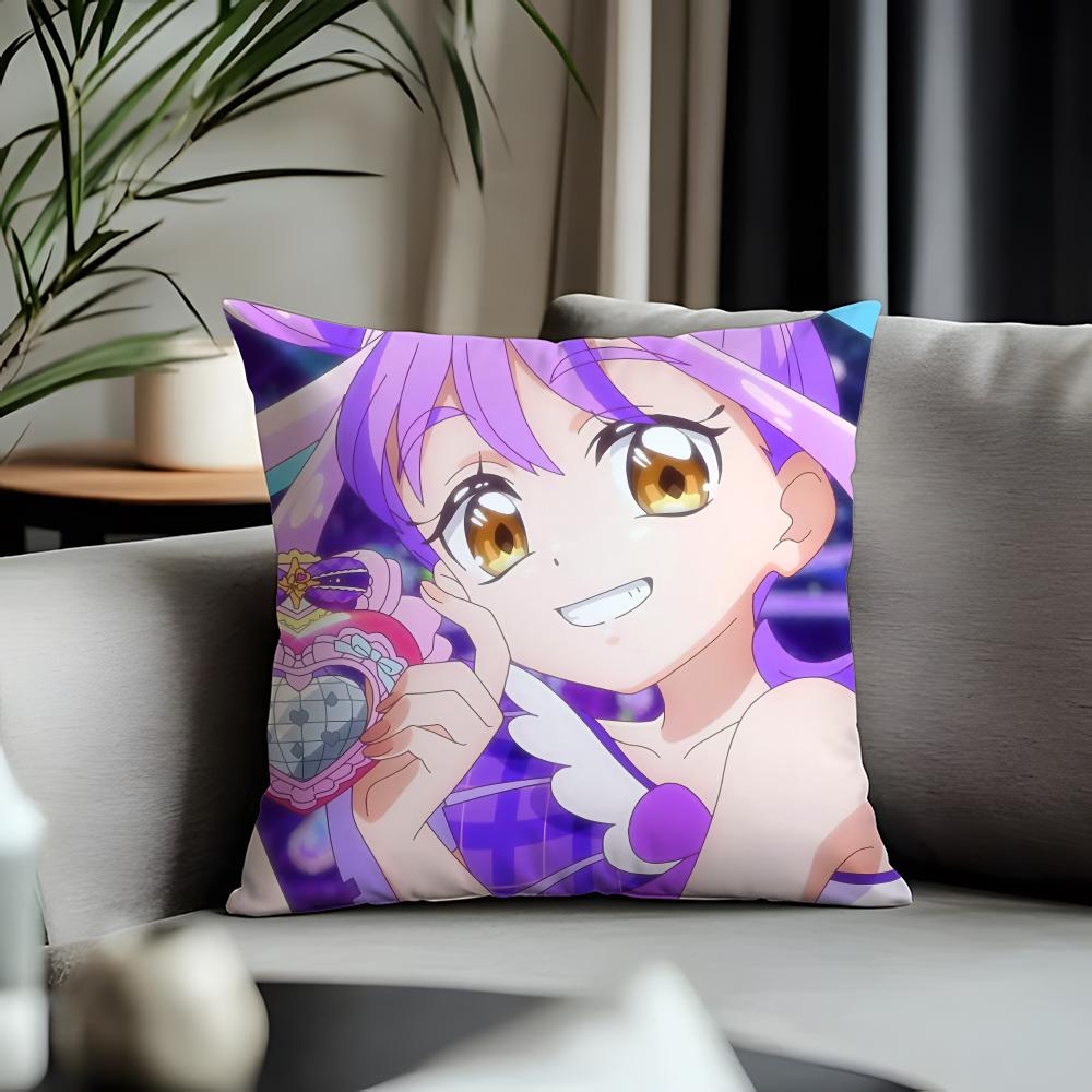 Новая Наволочка для Подушки-Подушки 'Yyou and Idol Pretty Cureed' с Защитой от Пылевых Клещей, Невидимая Молния, Шелковистый Короткий Плюш, Чехол для Подушки Дивана