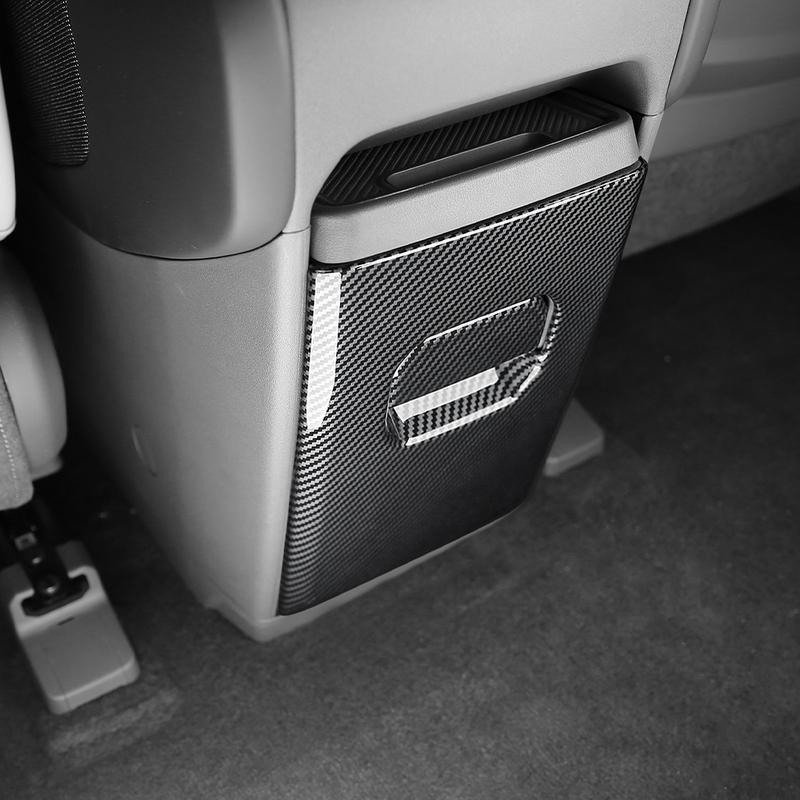 For Kia EV9 6-Seat & 7-Seat Version Center Armrest Rear Anti-Kick Panel Air Vent Cover Interior Auto Accessories