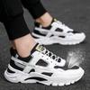 Men's Breathable Mesh Running Shoes Outdoor Non-slip Sports Running Shoes Men's Fashion Summer All-match Sneakers