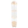 Stuffed Animal Storage Tube 130cm Large Capacity Transparent Plush Toy Display Bucket Organizer for