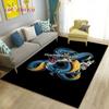 3D Cartoon Dragon Area Rug Large,Carpet Rug for Living Room Bedroom Sofa Doormat Kitchen Decoration,kid Play Non-slip Floor Mat