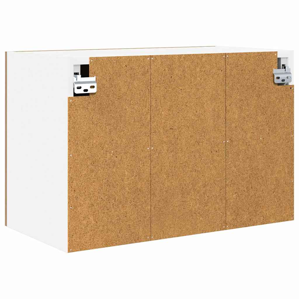 Wall Cabinet Artisan Oak and White 60 x 31 x 40 cm