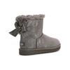 UGG Мини Бейли Боу Глиммер Угольный Женские 1125795-CHRC
