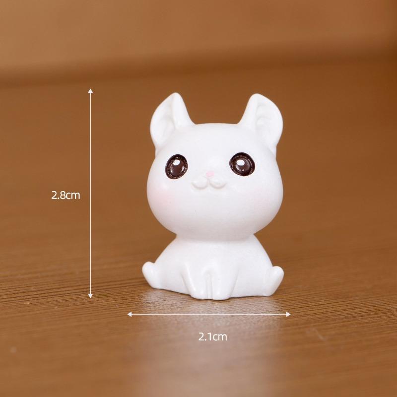 Микро-ландшафтные декоративные элементы Полимерные изделия Настольные маленькие украшения Мультяшные милые куклы Автомобильные кошачьи украшения