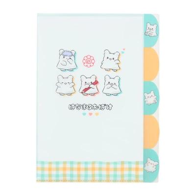Sanrio HANAMARUOBAKE Папка-файл A4 с 5 карманами ( Проверьте ) Япония НОВЫЙ