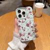 Чехол для телефона с узором из красных порошковых цветов для iPhone 17 16 15 14 13 12 11 Pro Max 16 Plus, противоударный бампер, чехлы