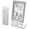 Station Météo La Crosse Technology WS6819WHI-SIL Avec Indice De Confort Silver