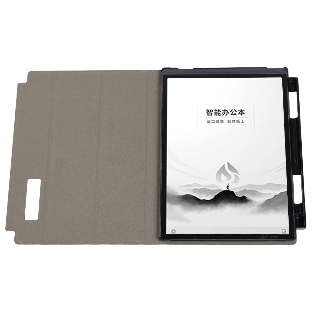 Защитный чехол Mingfeng, совместимый с планшетом iFLYTEK AINOTE Air 2, тройной складной чехол-подставка из кожи для ридера, офисный блокнот с дизайном слота для ручки